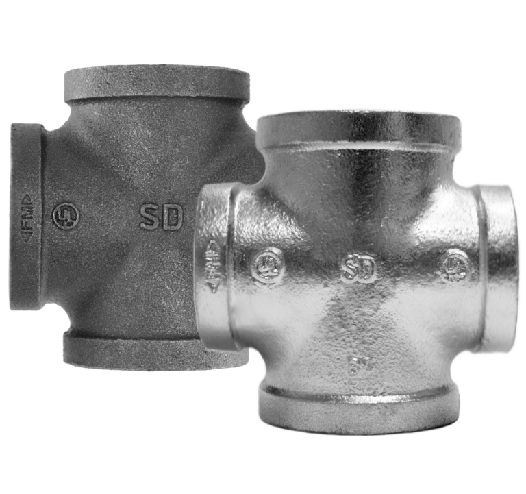 SHIELD Threaded Cross – NAFFCO Flow Control