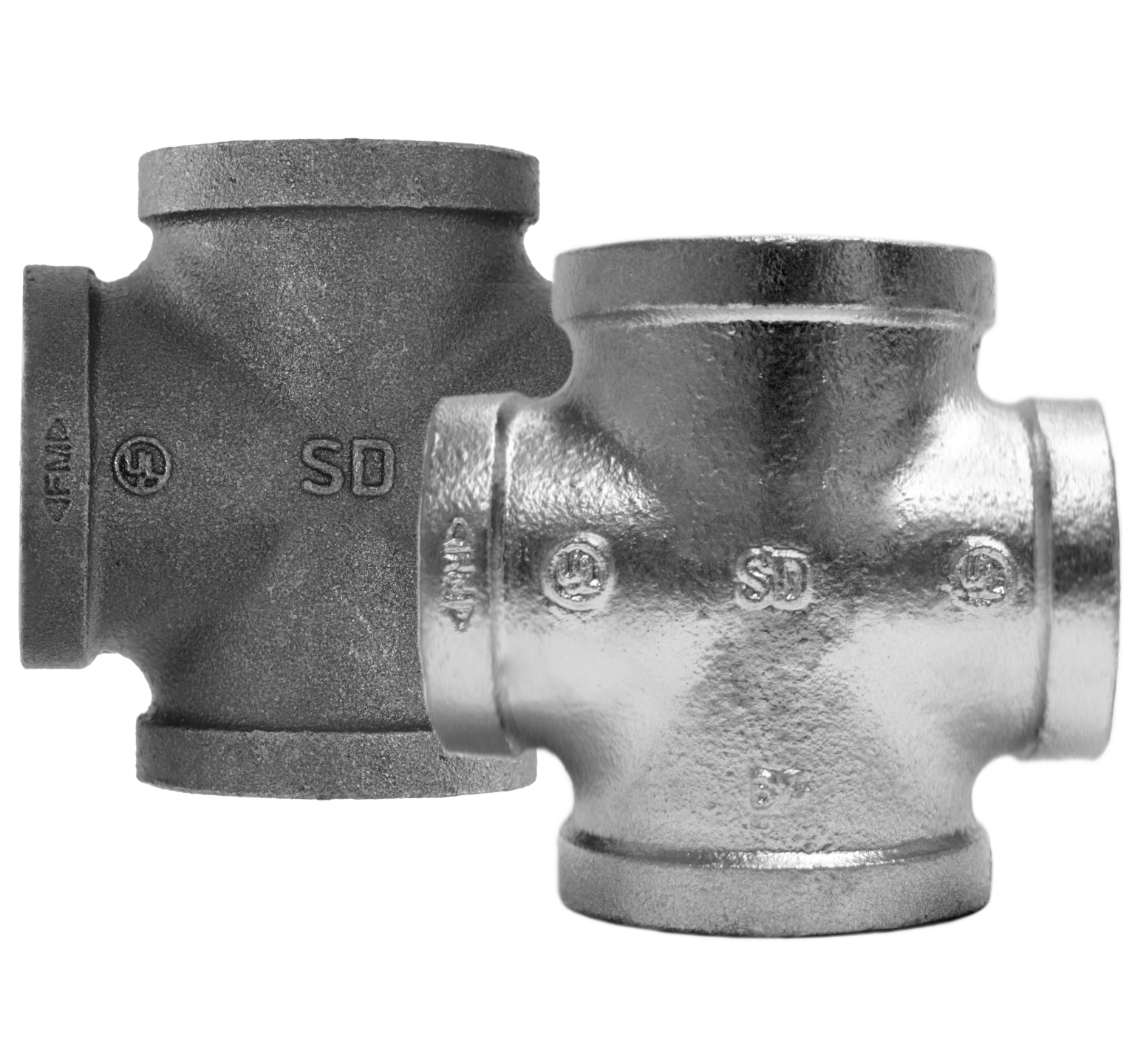 SHIELD Threaded Reducing Cross – NAFFCO Flow Control